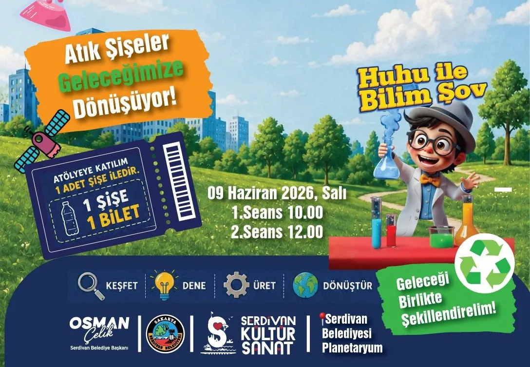 Serdivan Planetaryum’da Bilim Şenliği coşkusu