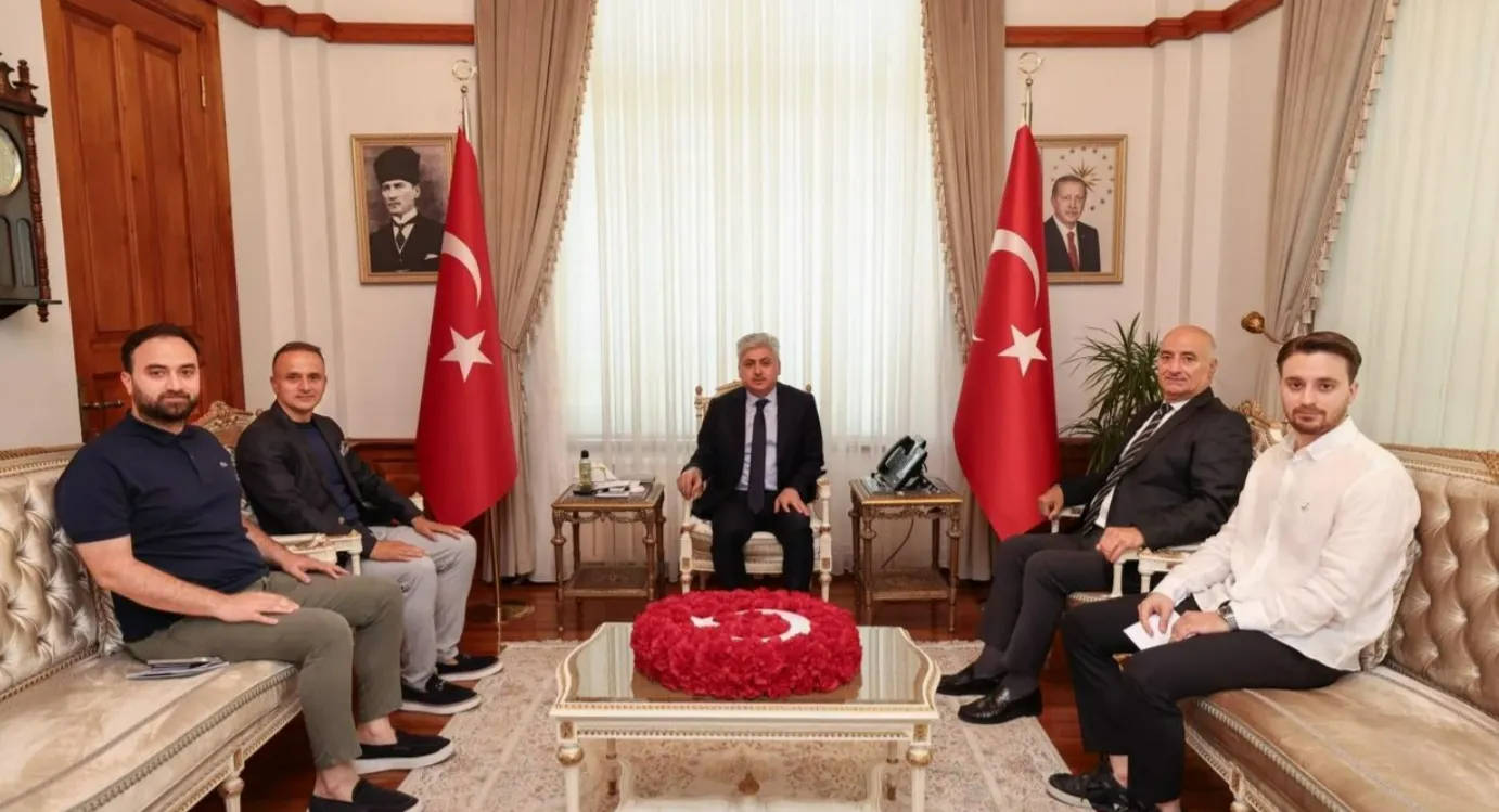 Ömer Arslan'dan Vali Doğan'a ziyaret