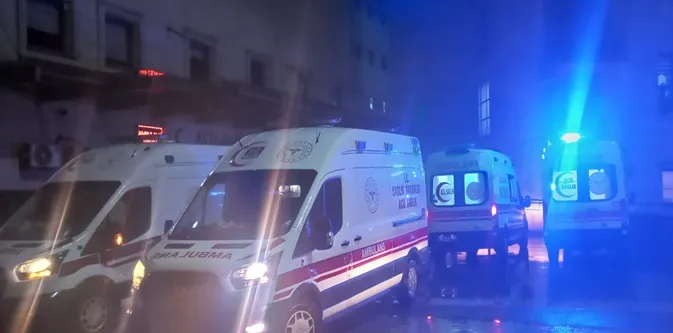 Gece Yarısı Korkutan Kaza: