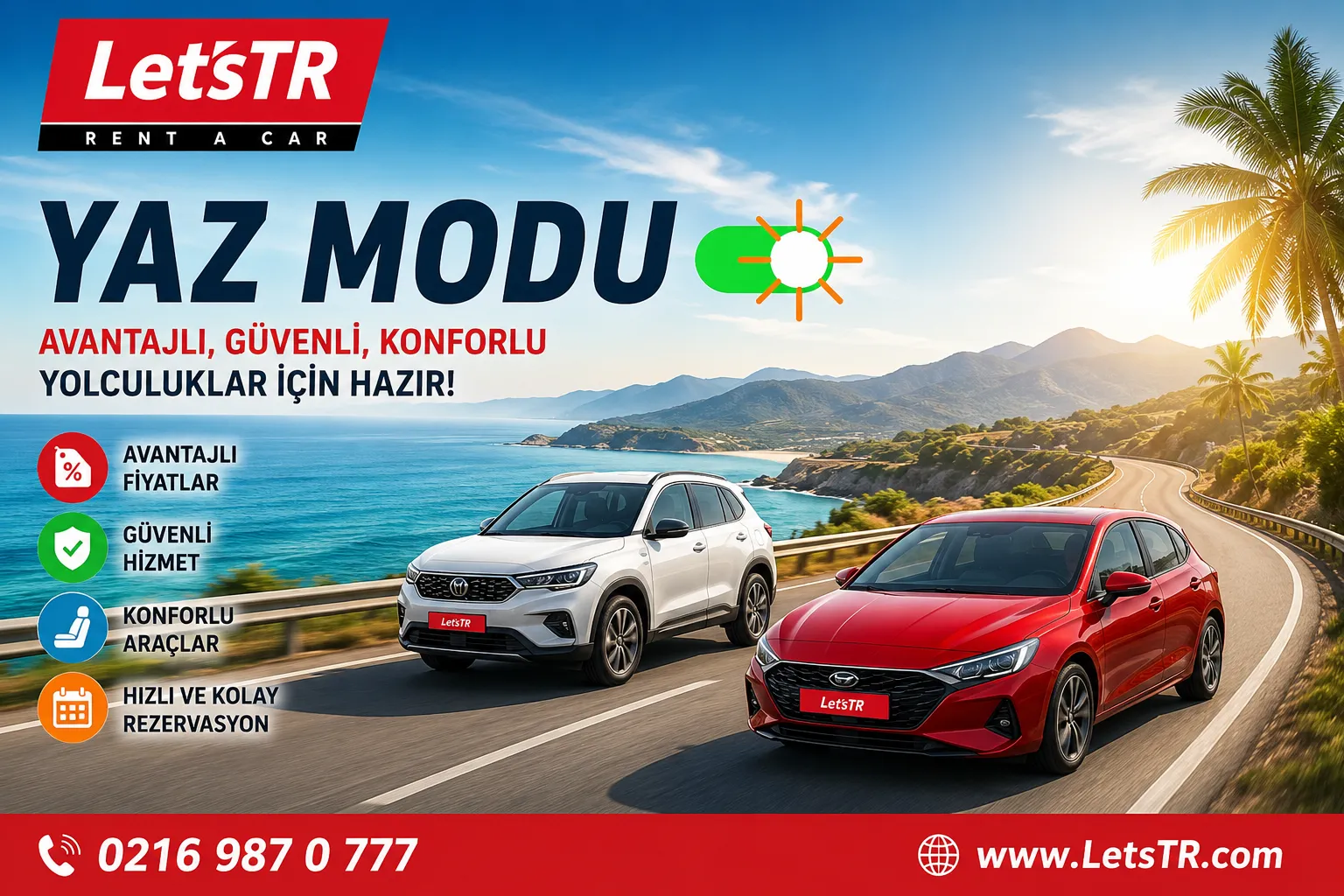 Let'sTR’den “Yaz Modu” Kampanyası