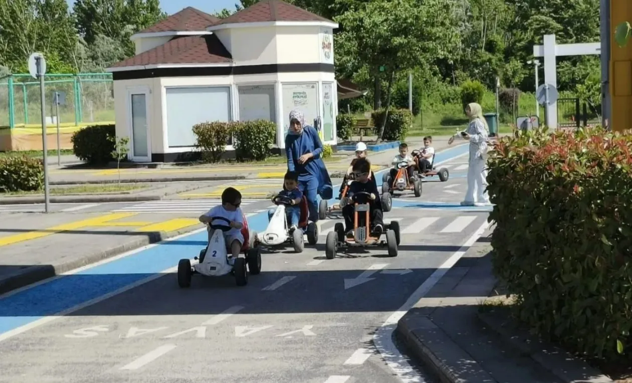 Serdivan Trafik Park’ta trafik bilinci geleceğe taşınıyor