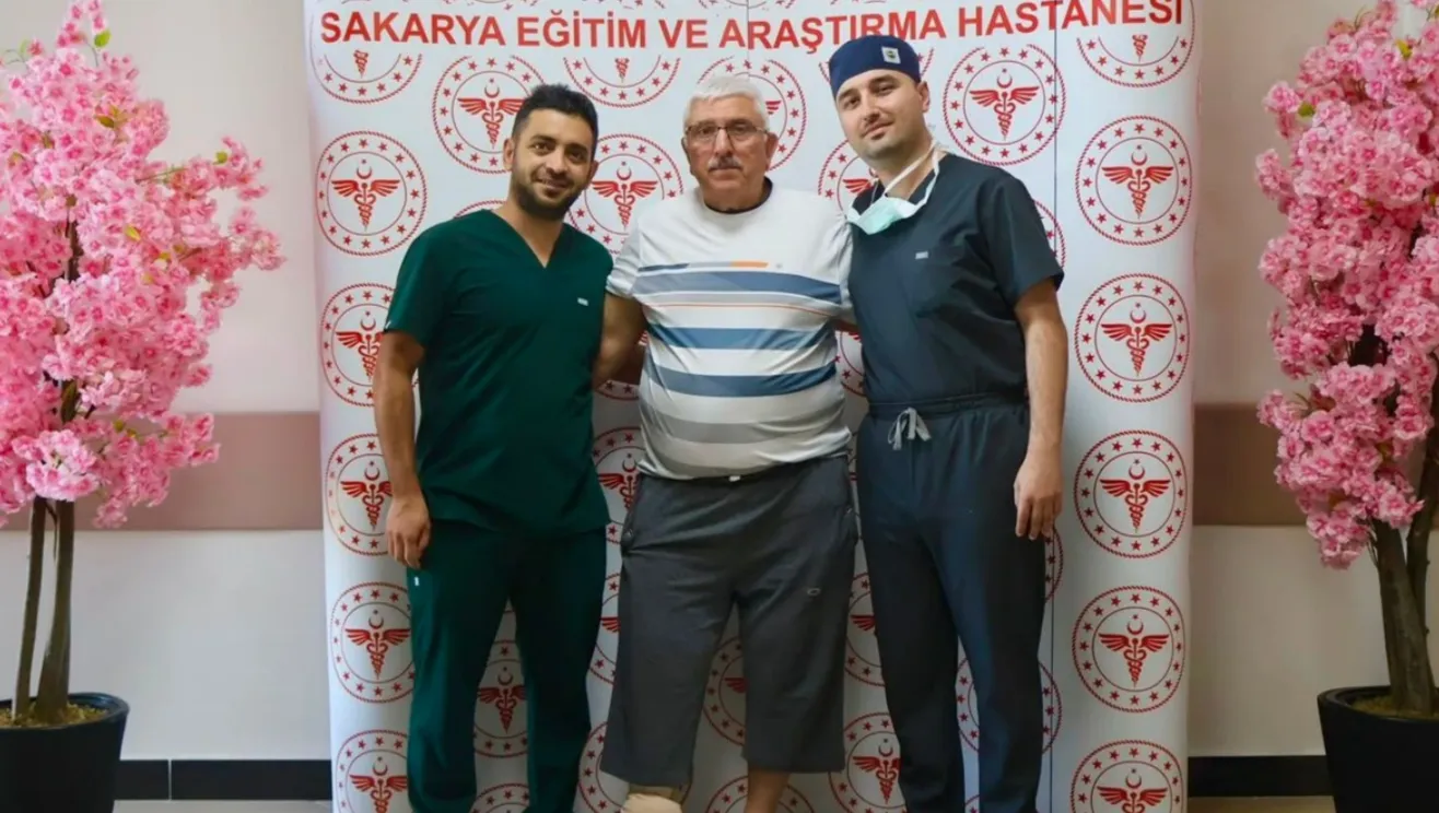 SEAH’da mikrocerrahiyle bacağı amputasyondan kurtarıldı