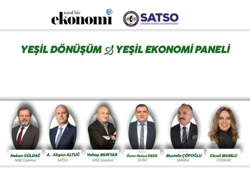 Yeşil Dönüşüm & Yeşil Ekonomi Paneli Gerçekleşecek