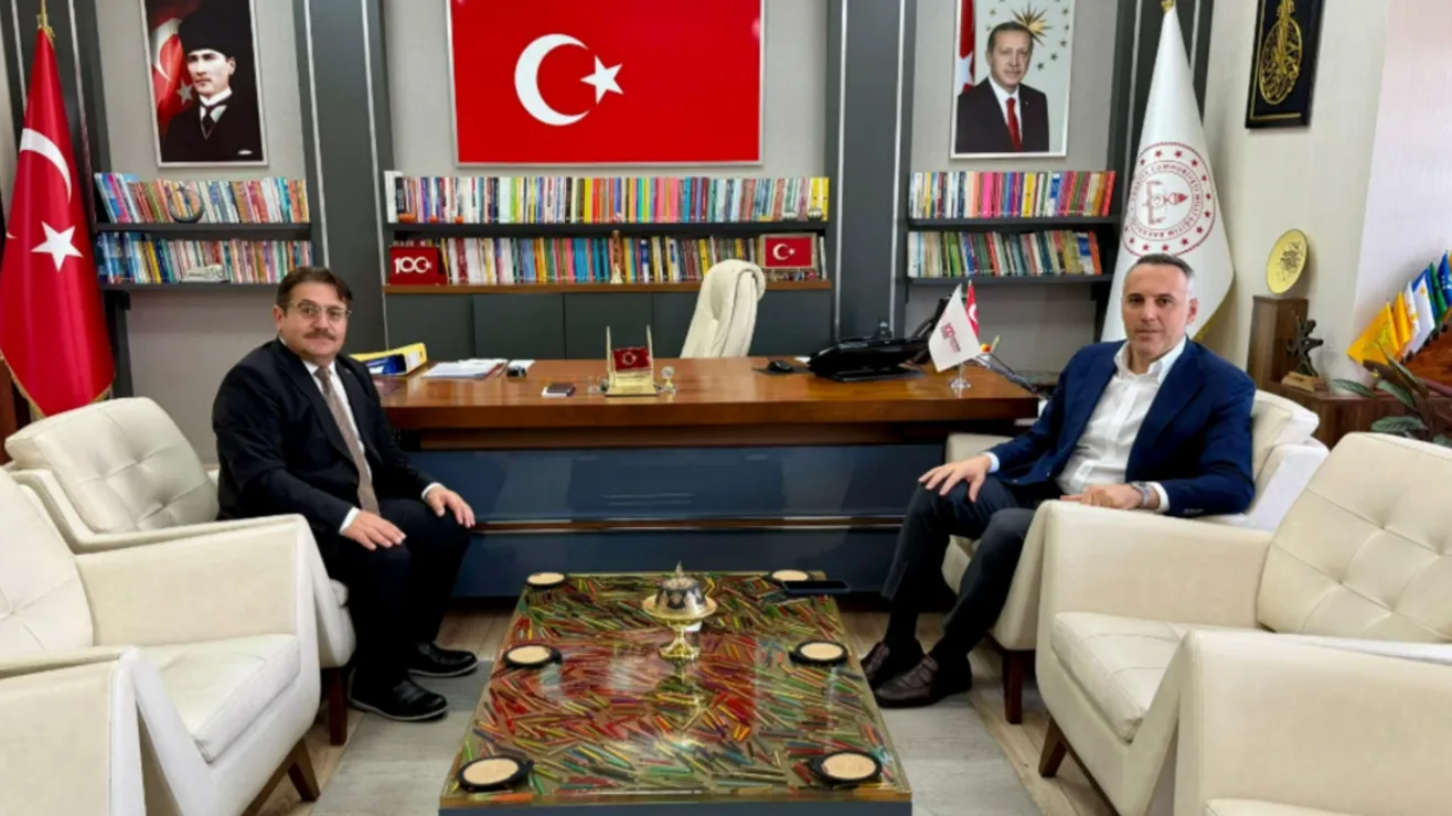 Yunus Tever'den İl Millî Eğitim Müdürlüğüne ziyaret