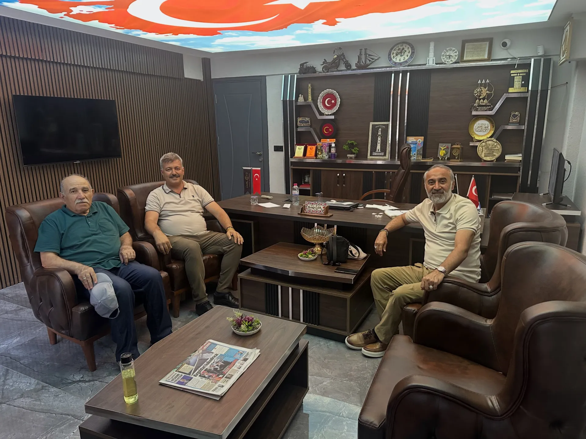Başkan Ünal, Batur’u Ağırladı