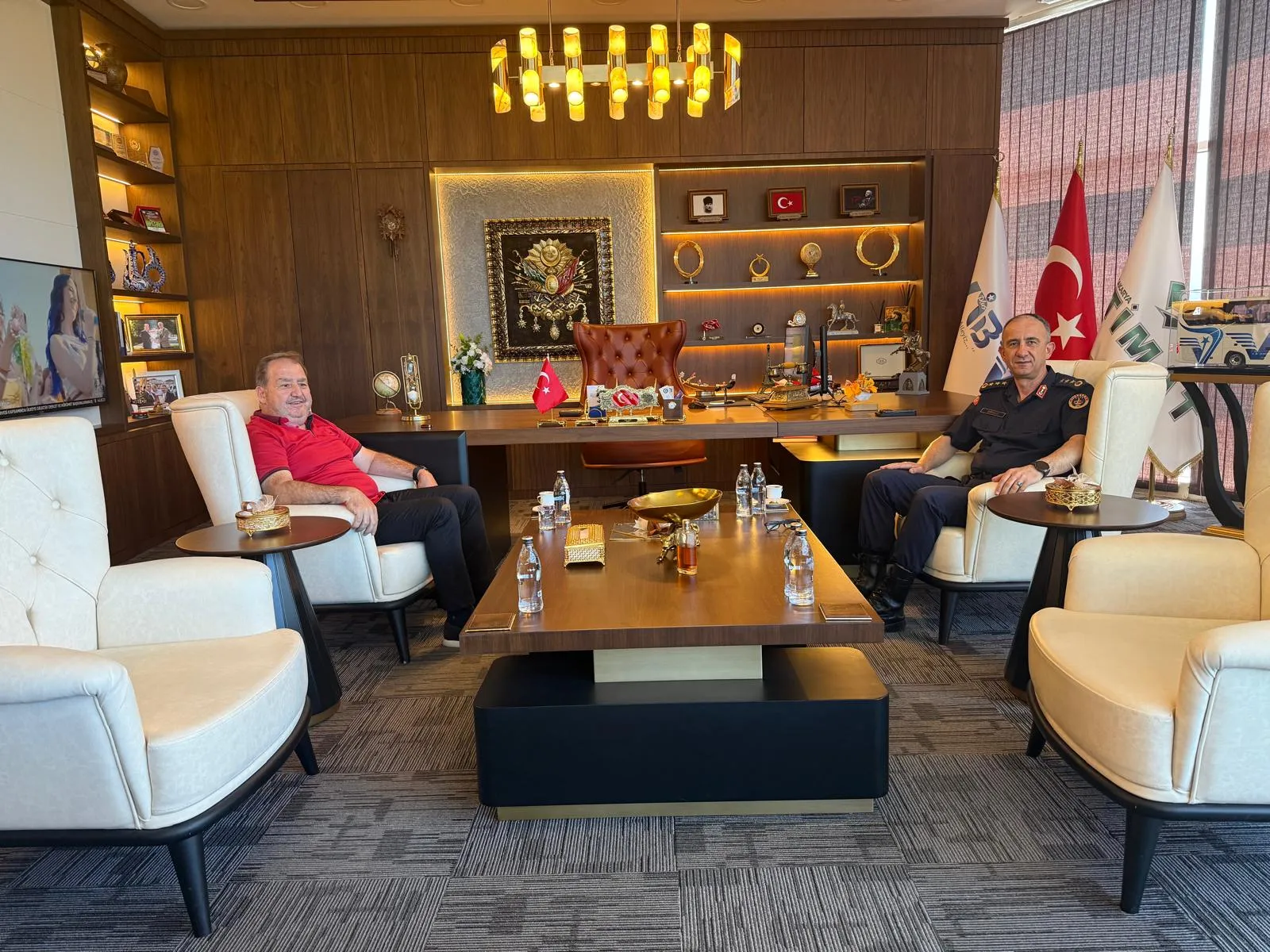Hasan Erbağ, Suat Akın’ı Ziyaret Etti