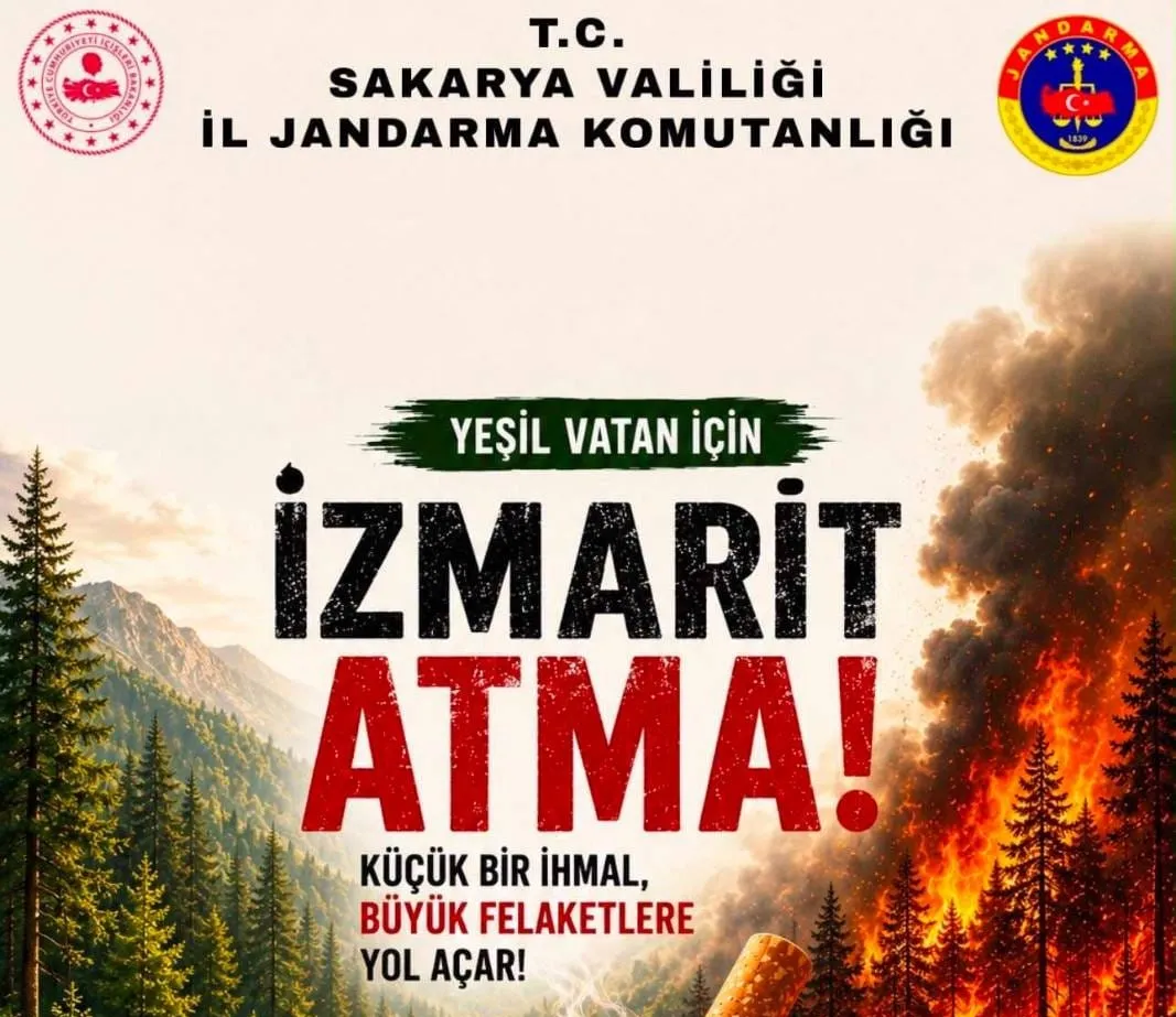 Sakarya’da Orman Yangınlarına Karşı Yeni Farkındalık Projesi