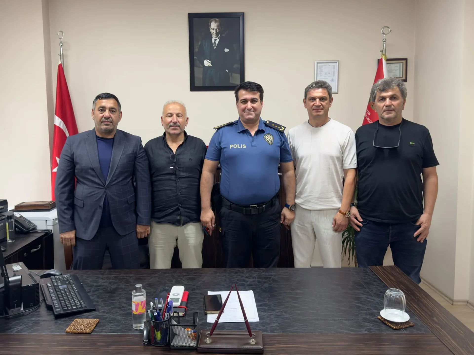 ASKF’den Adapazarı İlçe Emniyet Müdürü’ne ziyaret
