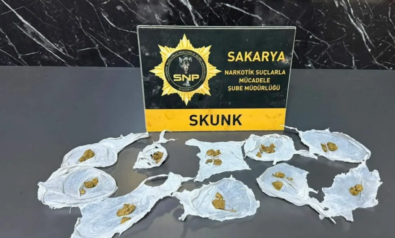 Serdivan'da skunk operasyonu!