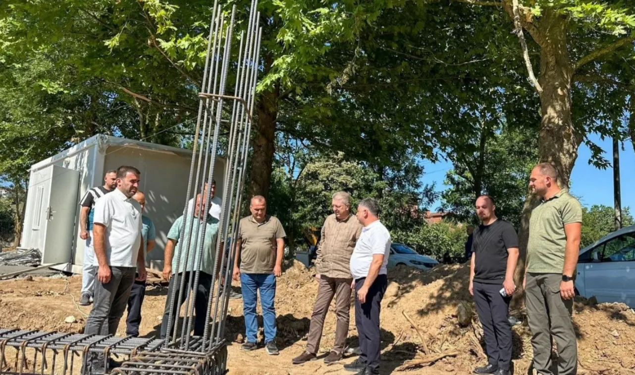Söğütlü Soğucak Spor Park projesini incelediler