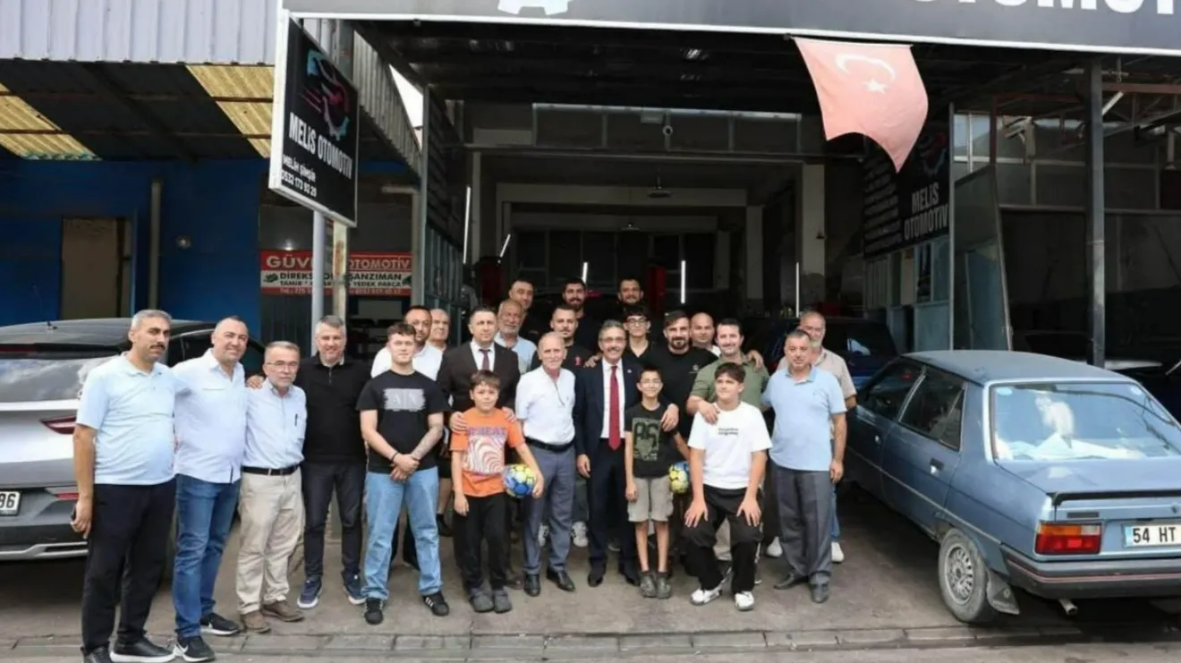 Dinç, Modern Sanayi esnafıyla buluştu