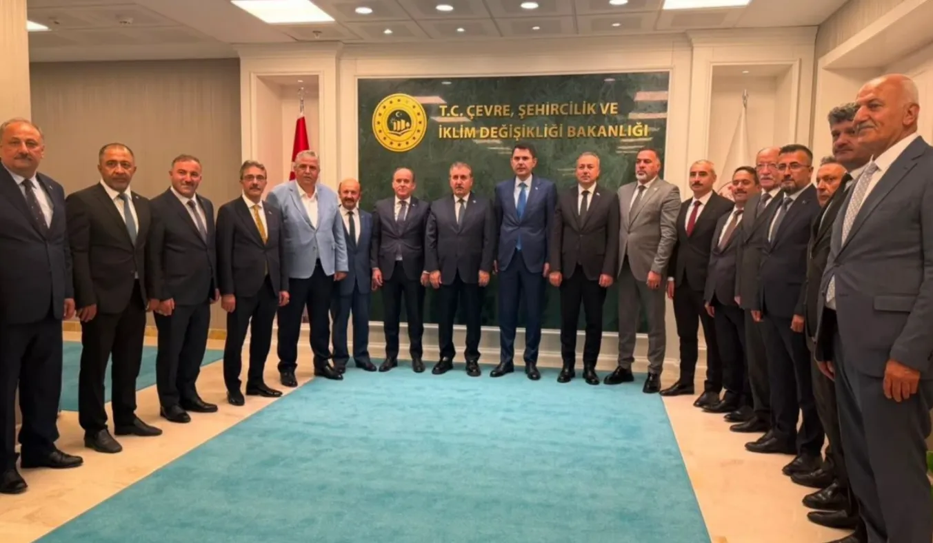 Başkan Dinç'ten Bakan Kurum'a ziyaret