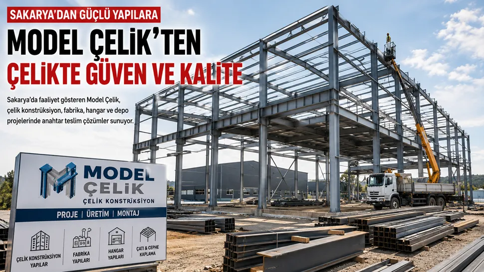 Sakarya’da Çelik Yapının Güçlü Adresi: Model Çelik