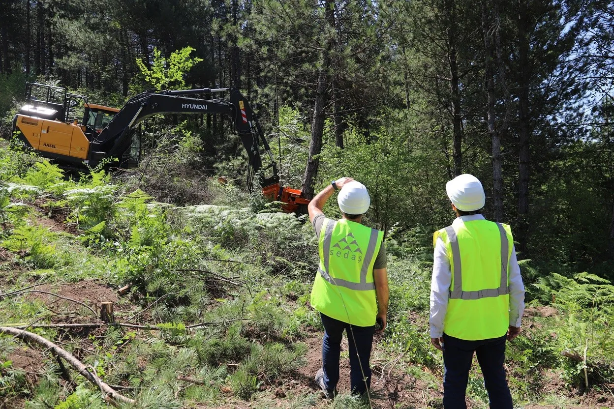 SEDAŞ’tan Ormanlık Alan Bakımlarında Yeni Nesil Teknoloji
