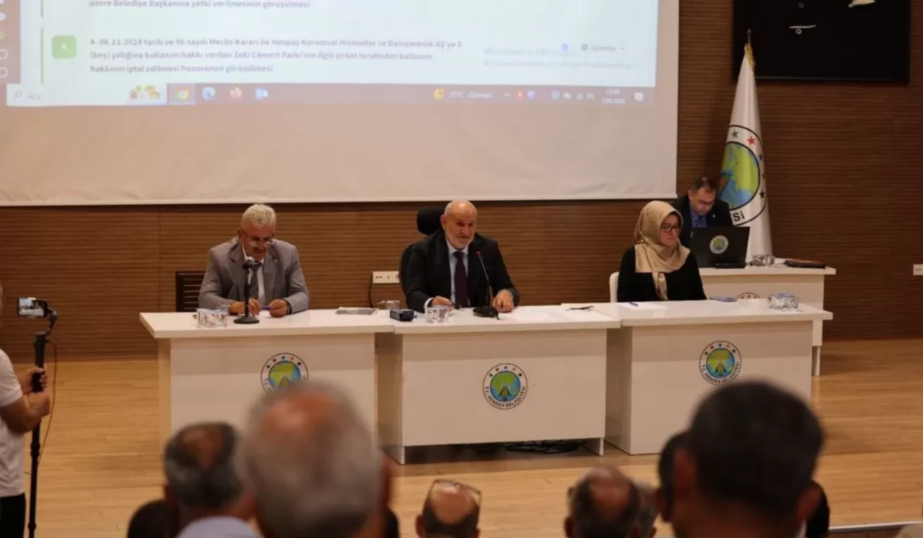 Hendek Meclisi 10 maddeyi karara bağladı