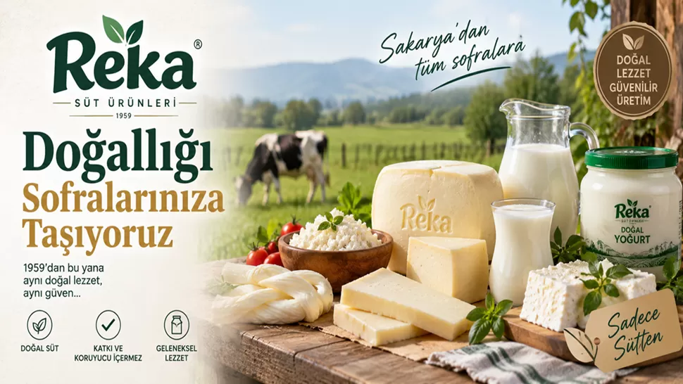 Reka’dan sofralara doğal lezzet