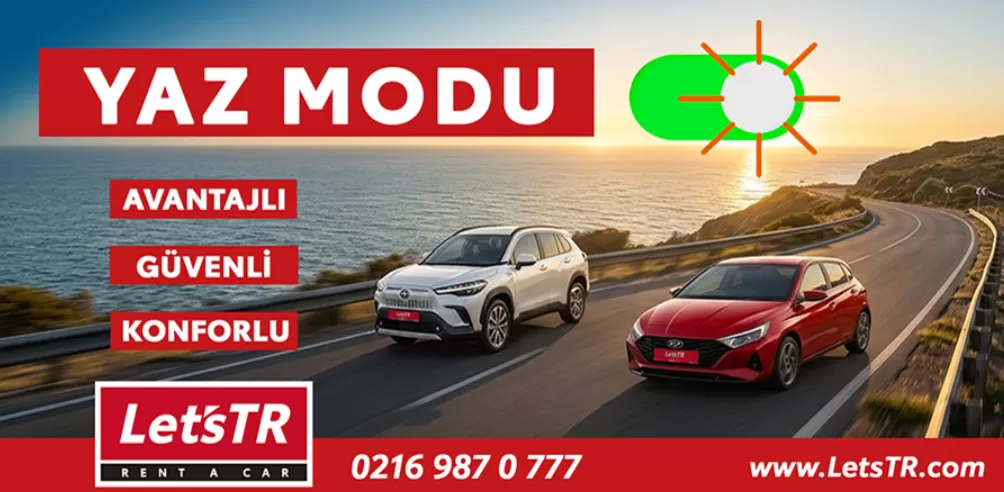 Let’sTR, Türkiye’de Araç Kiralama Hizmetini Farklı Noktalara Taşıyor