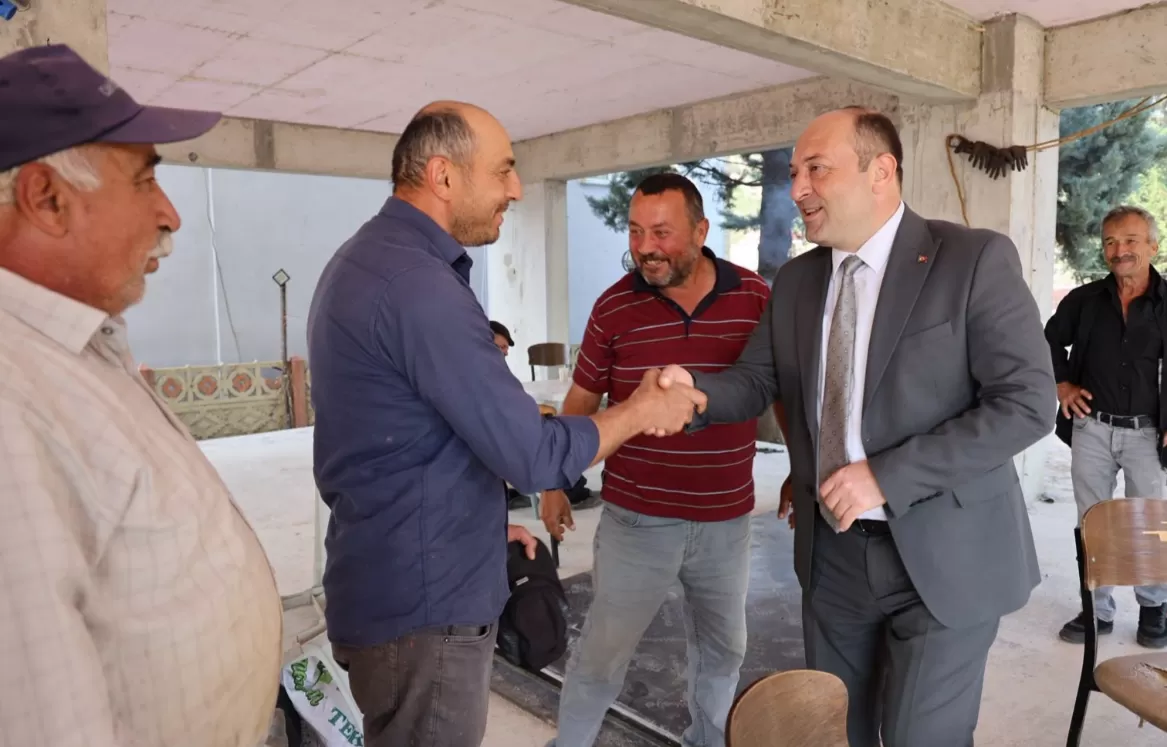 Başkan Selçuk Yıldız, Akdoğan Mahallesi’ndeki çalışmaları yerinde inceledi