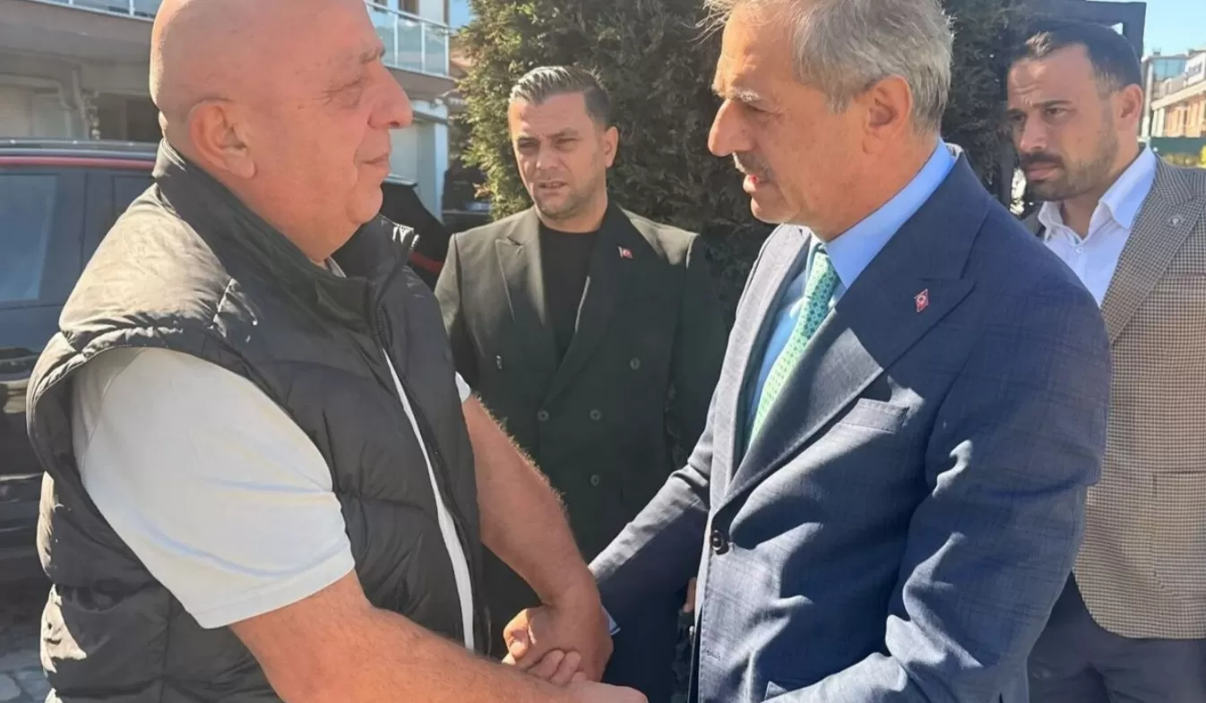 Alemdar'dan taziye ziyareti