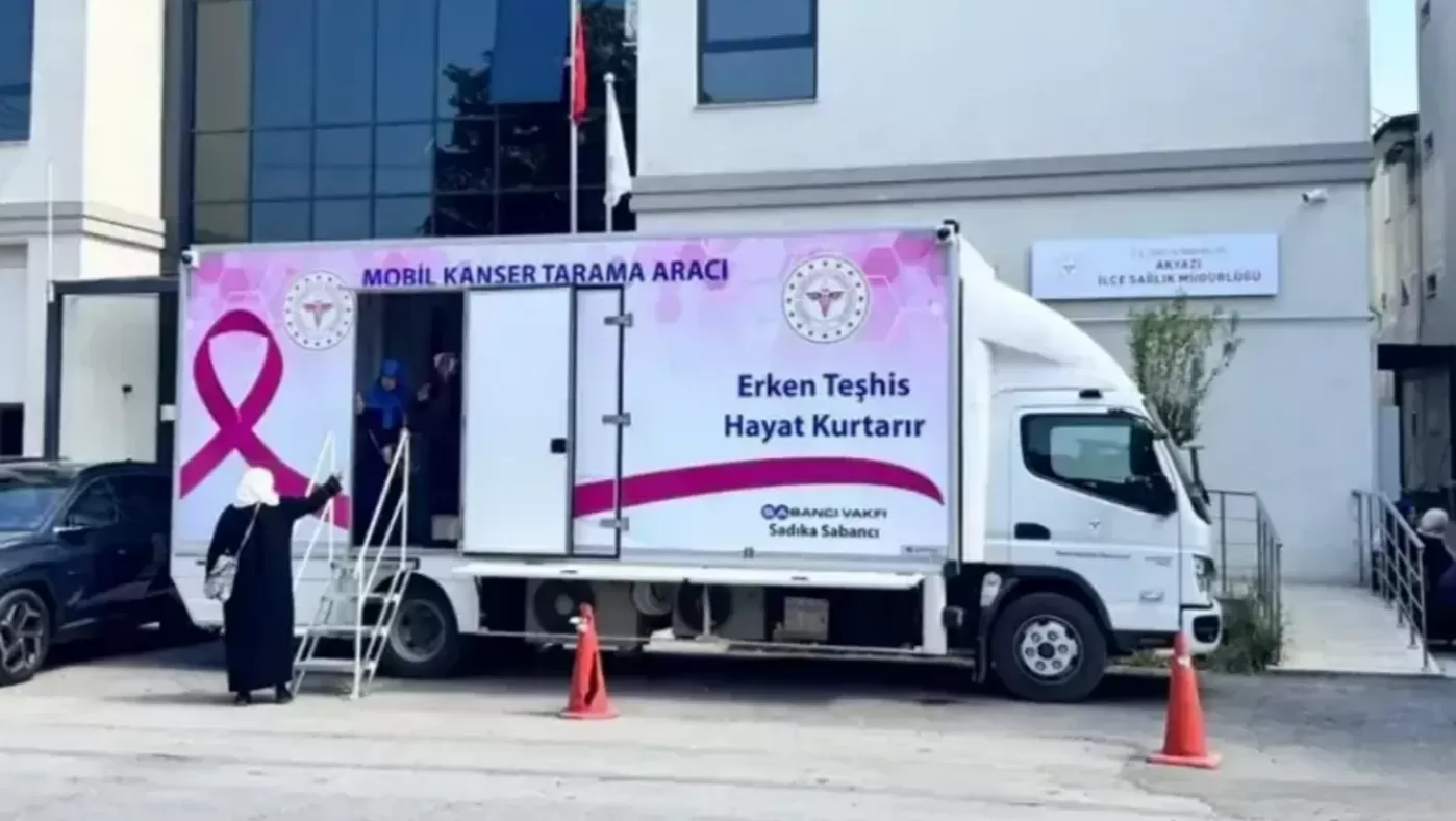 Mobil kanser tarama aracı 5 ilçede hizmet verecek