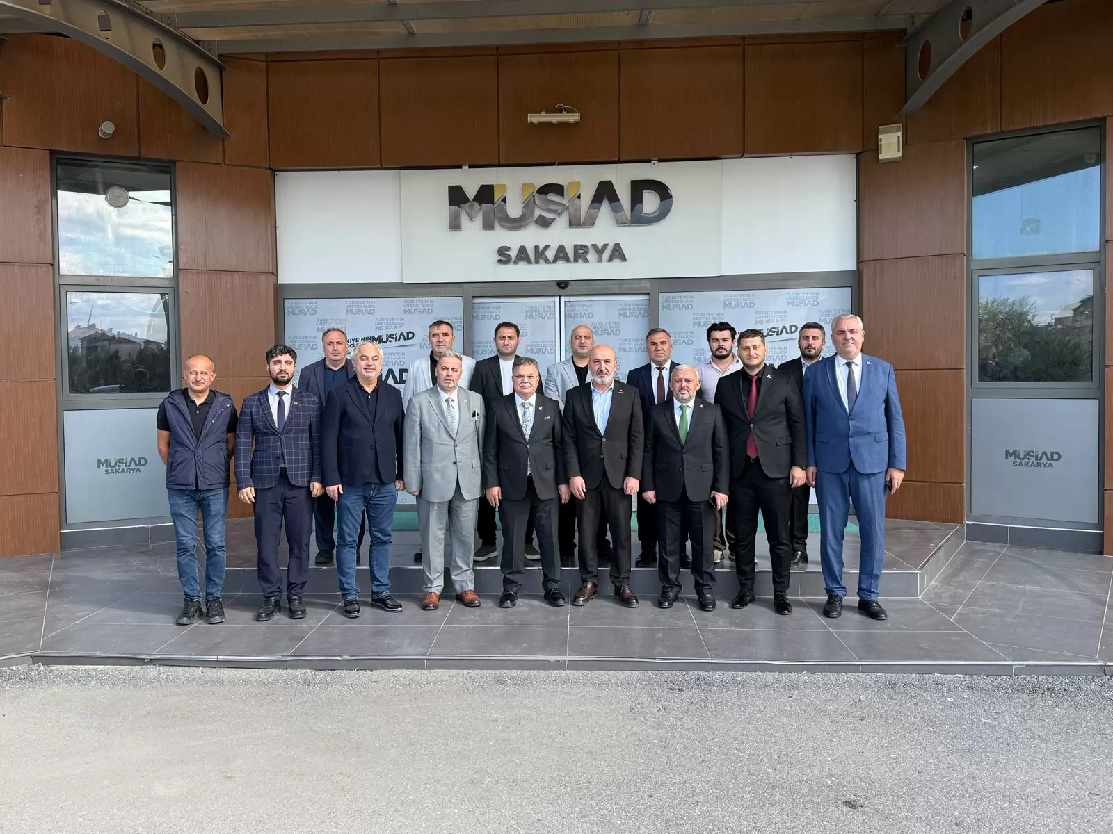 Yeniden Refah Partisi heyetinden MÜSİAD Sakarya’ya ziyaret