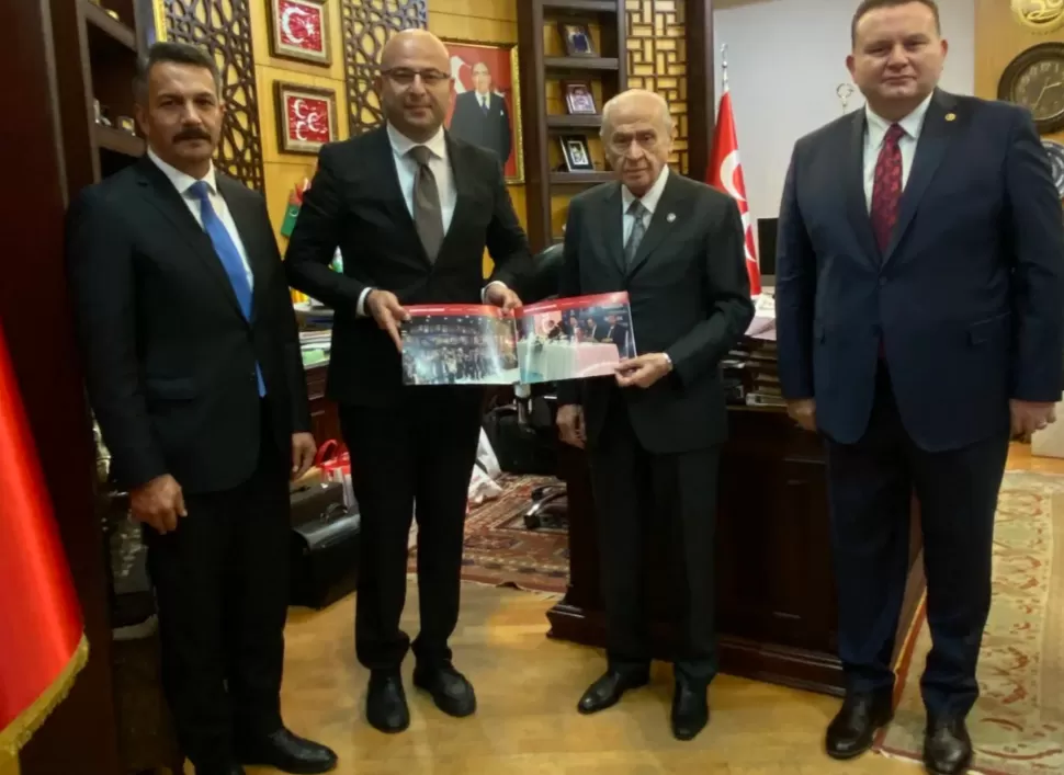 MHP Sakarya'dan Bahçeli'ye kongre sonrası ziyaret!