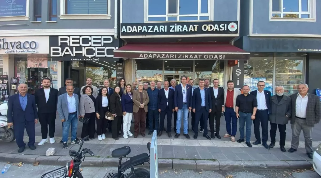 Yeni Parti'den Adapazarı-Serdivan Ziraat Odası'na ziyaret