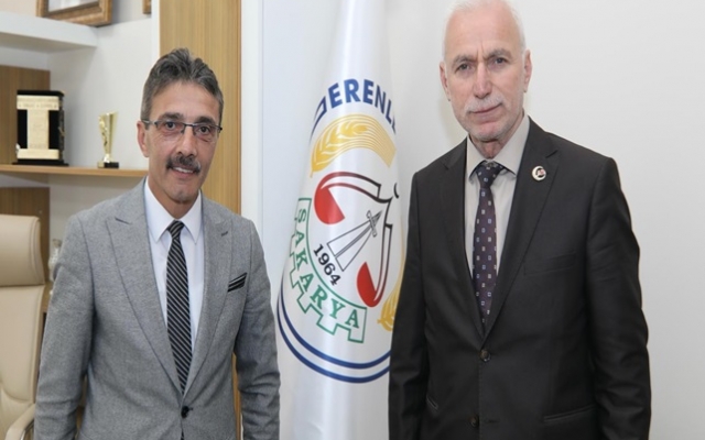 İl Başkanı Bayar'dan Başkan Şenol Dinç'e ziyaret