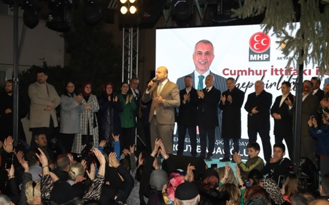 MHP İl Başkanı Alkaş'tan AK Parti İlçe Teşkilatına övgü