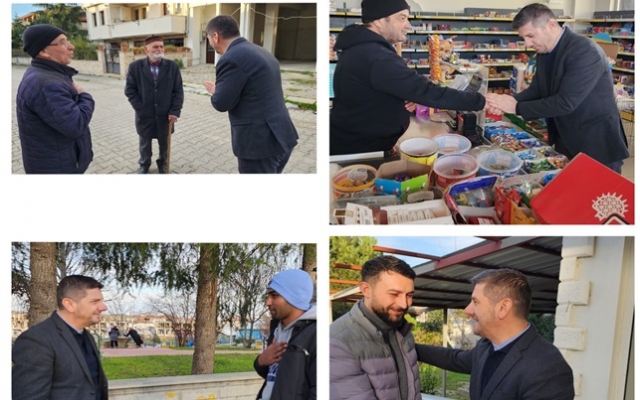 Behlül Bayrak saha çalışmalarını sürdürüyor