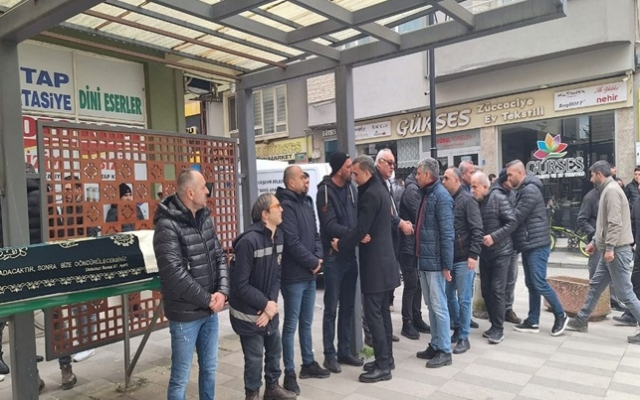 Belediye personeline acı veda