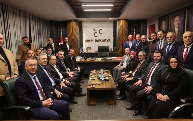 AK Parti'den ittifak ortağı MHP'ye ziyaret!