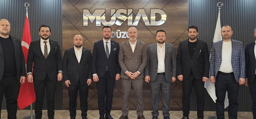 MÜSİAD Sakarya'dan Düzce’ye kardeşlik ziyareti