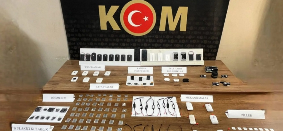 Ehliyet sınavı kopya çetesi çökertildi