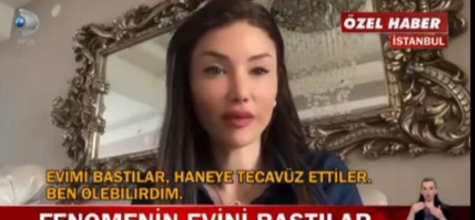 Sakarya'da yaşayan fenomenin evine 'çiçekli' baskın
