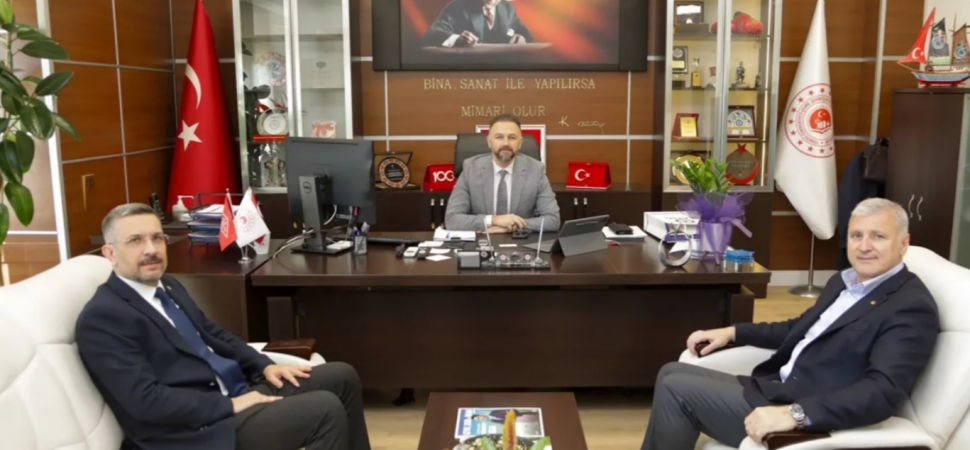 SATSO başkanlarından İl Müdürü Kuyumcu’ya ziyaret