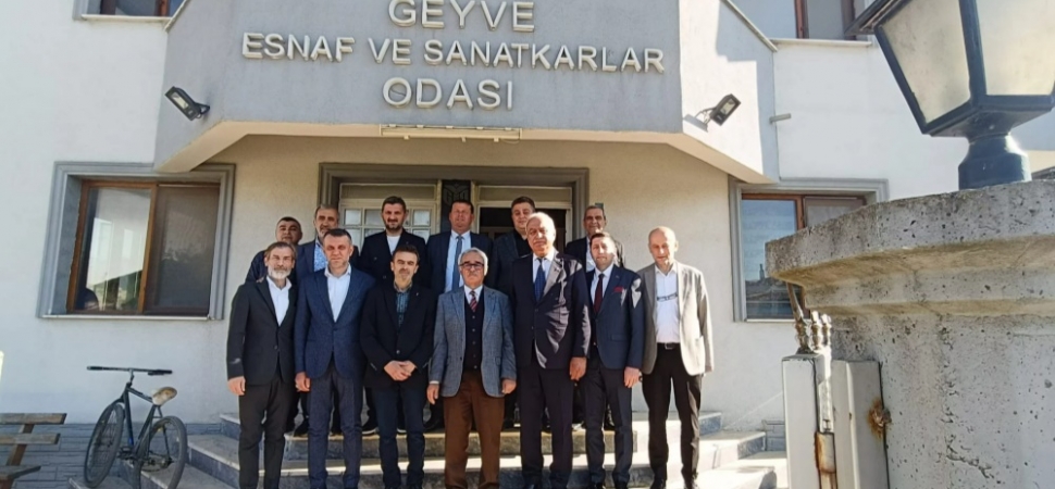 SESOB başkan adayı Kabacan'dan Geyve Taraklı'ya ziyaret turu