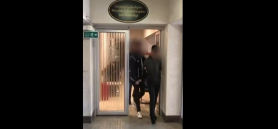 Otoyolda kaçak göçmen kovalamacası!