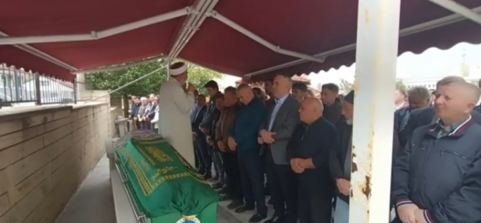 Ali Bektaş'ın kayınvalidesi son yolculuğuna uğurlandı