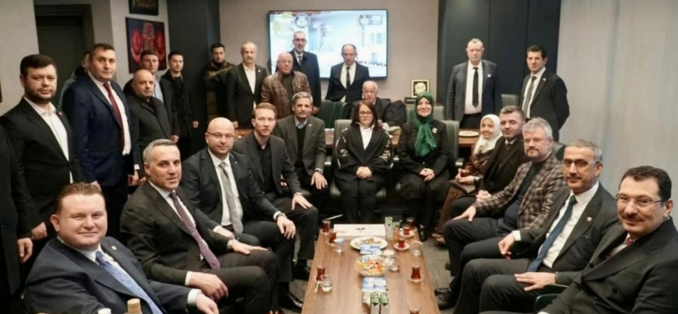 MHP'de Bayramlaşma töreni