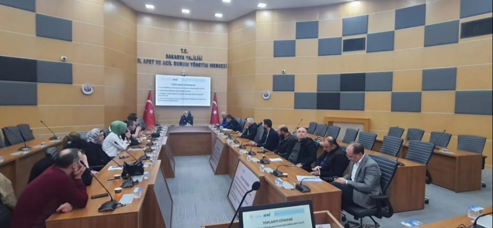 Sakarya’da olası afet ve acil durumlara karşı sığınak hamlesi