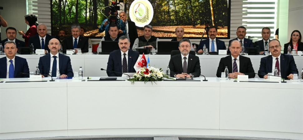 Orman yangınlarıyla mücadele koordinasyon toplantısı yapıldı