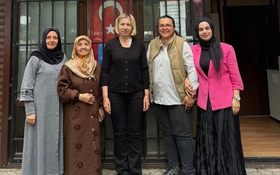 Kadın Kolları Yöneticilerinden Muhtar Katık’a ziyaret
