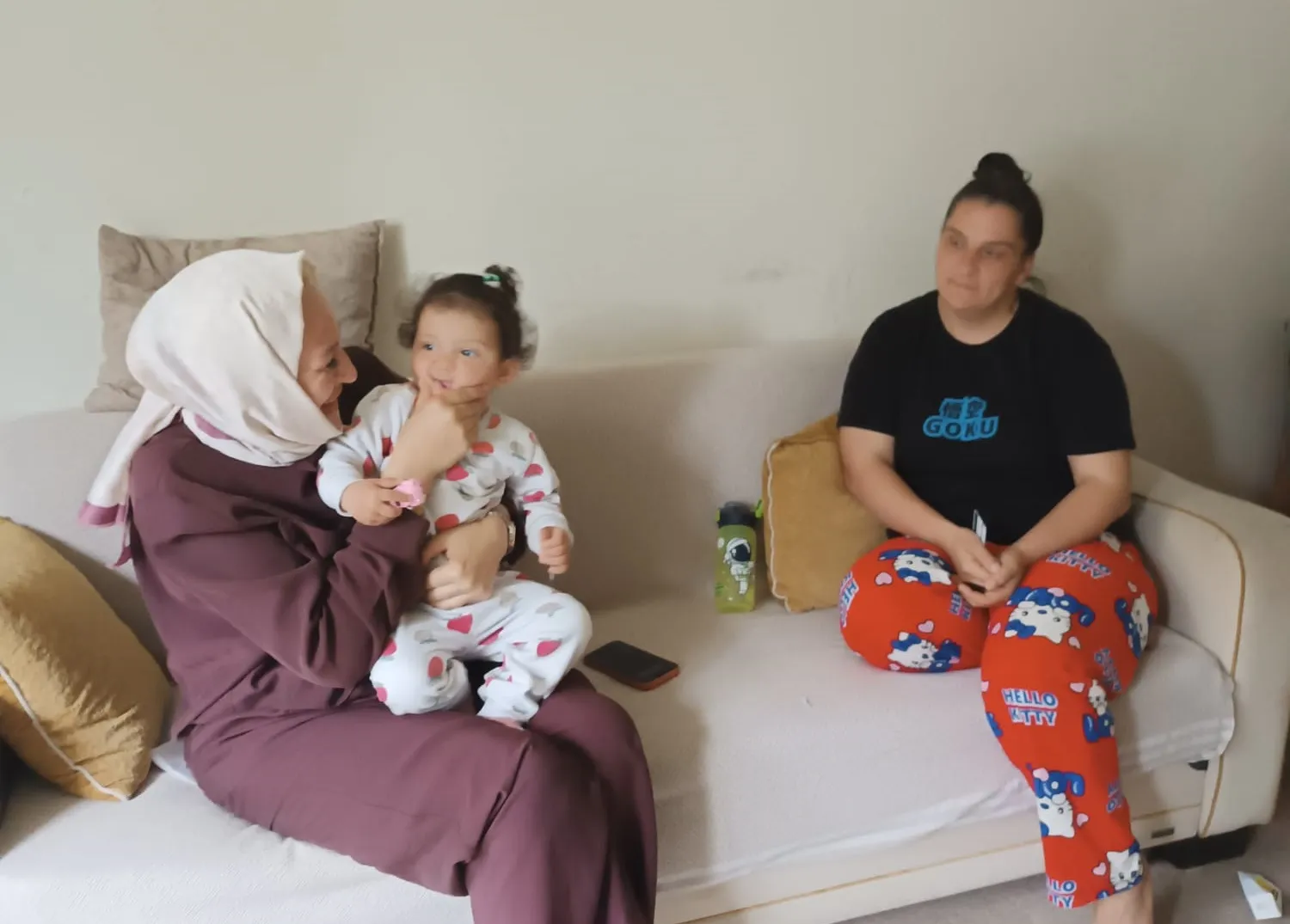 Engelli ailelerine bayram öncesi moral ziyareti