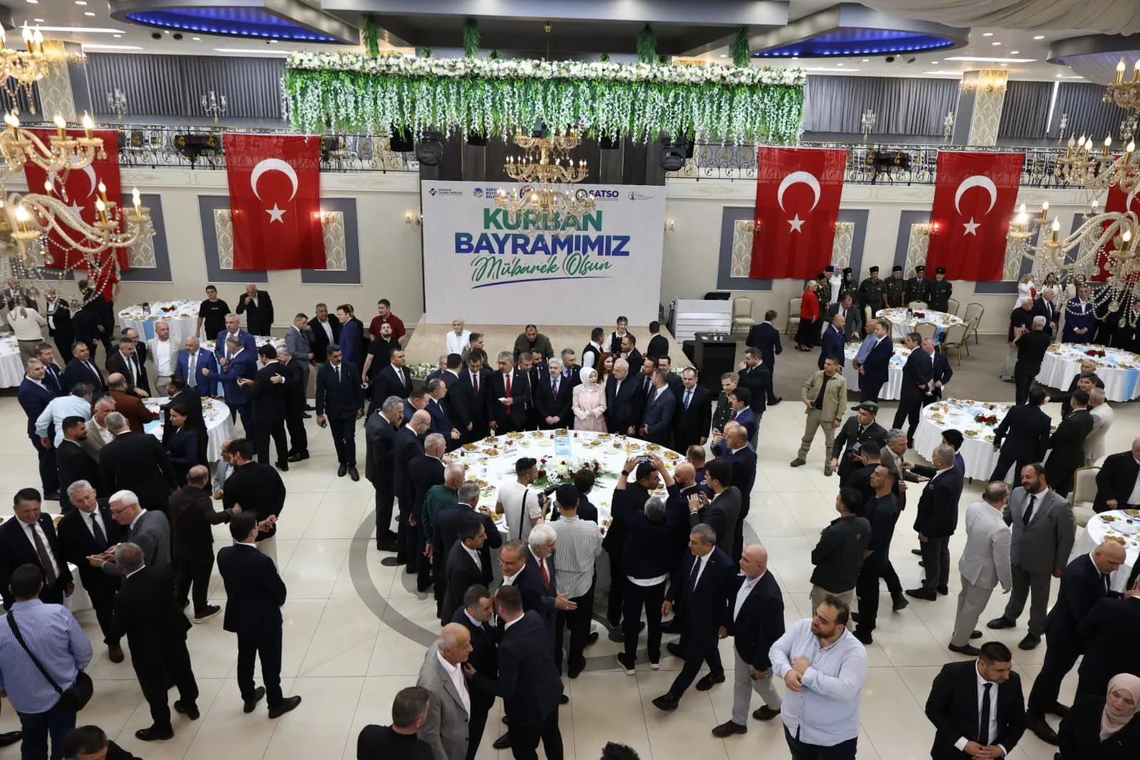 Sakarya protokolü bayramlaştı