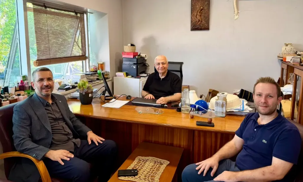 SATSO Meclis Başkanı Erdem Ercan’dan eski başkanlara vefa ziyareti