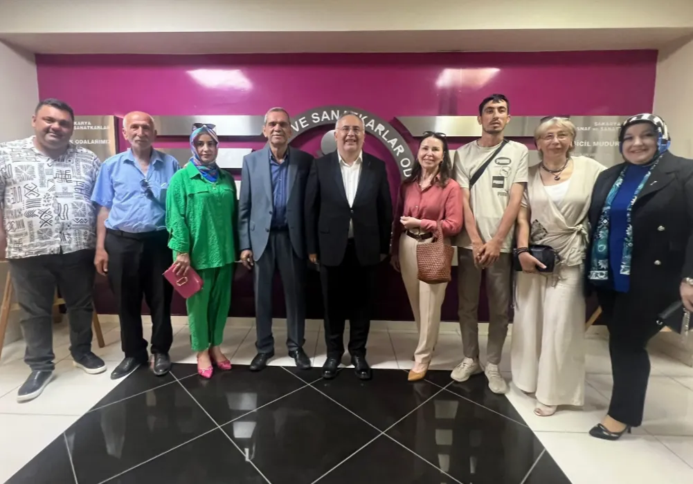 Anahtar Parti'den esnaf odalarına ziyaret