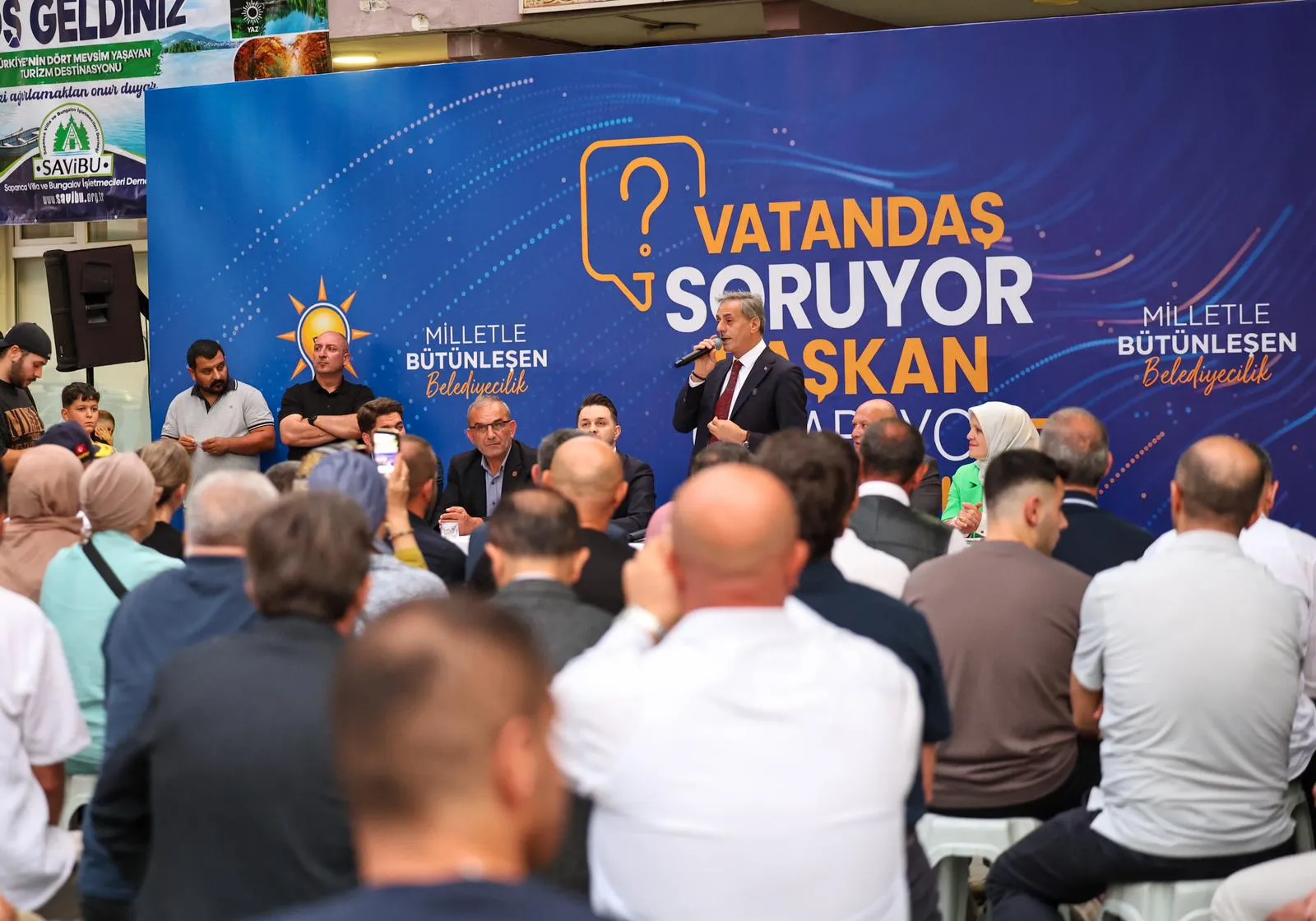 Sapanca’dan Yusuf Alemdar’a hizmet teşekkürü