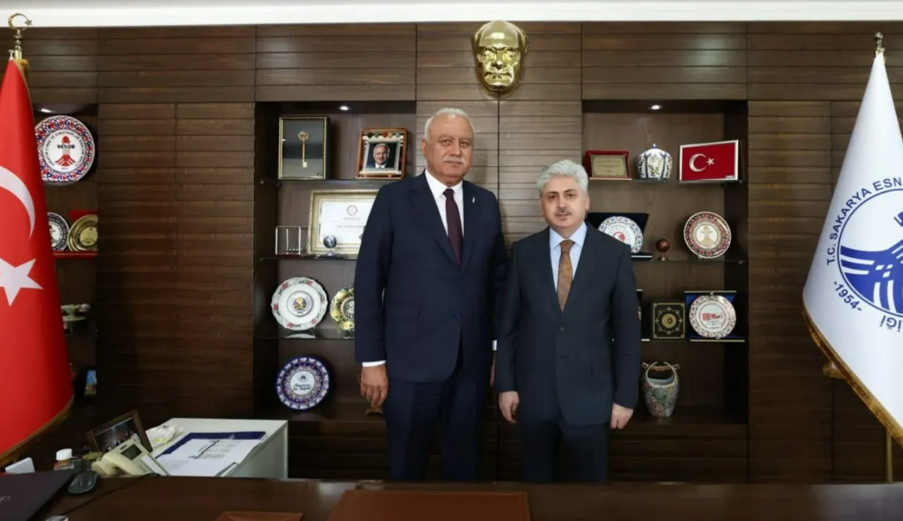 Vali Doğan'dan SESOB Başkanı Kabacan'a iade-i ziyaret