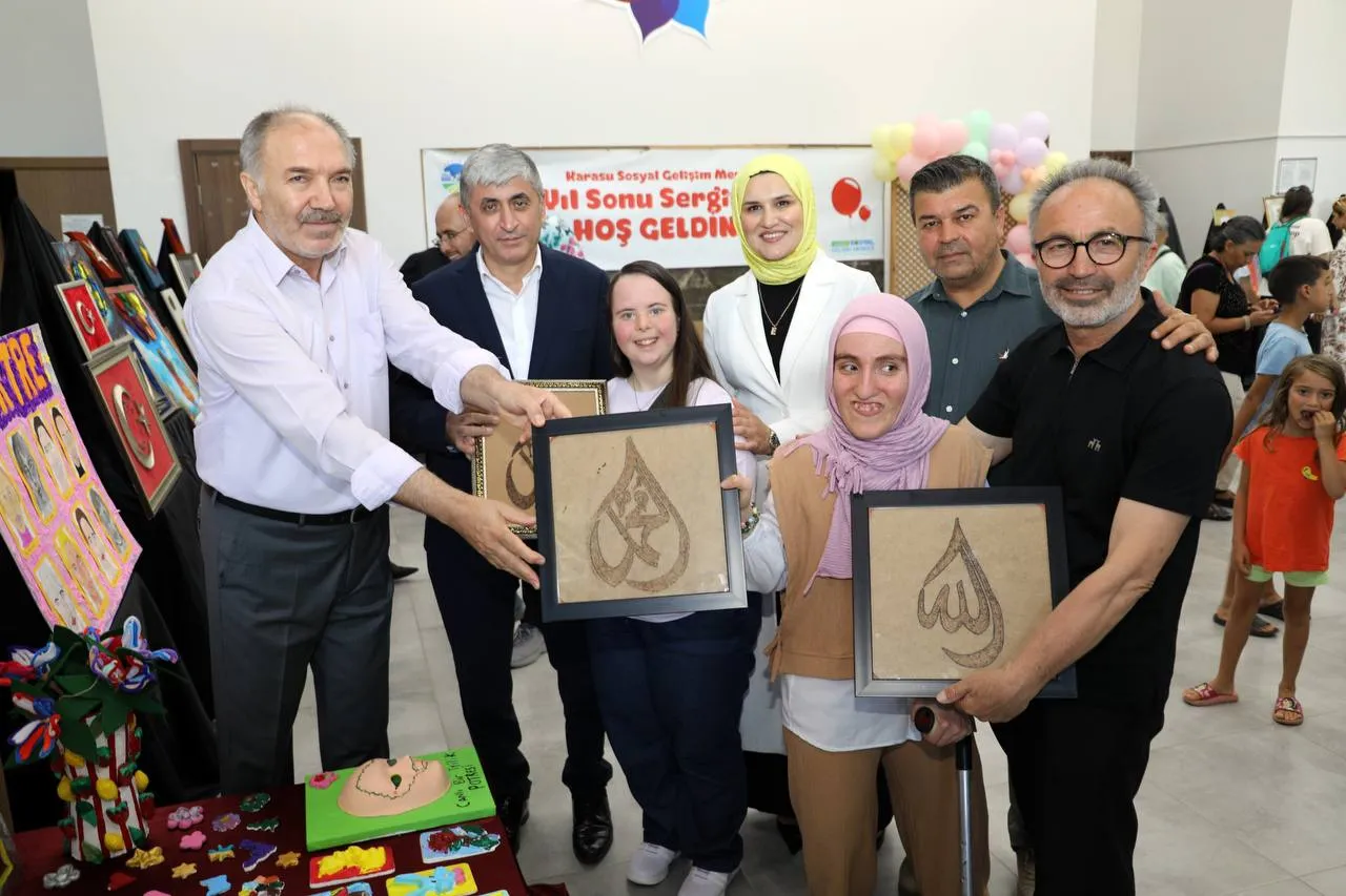 Karasu SGM’de el emeği göz nuru eserlerle büyüleyici final
